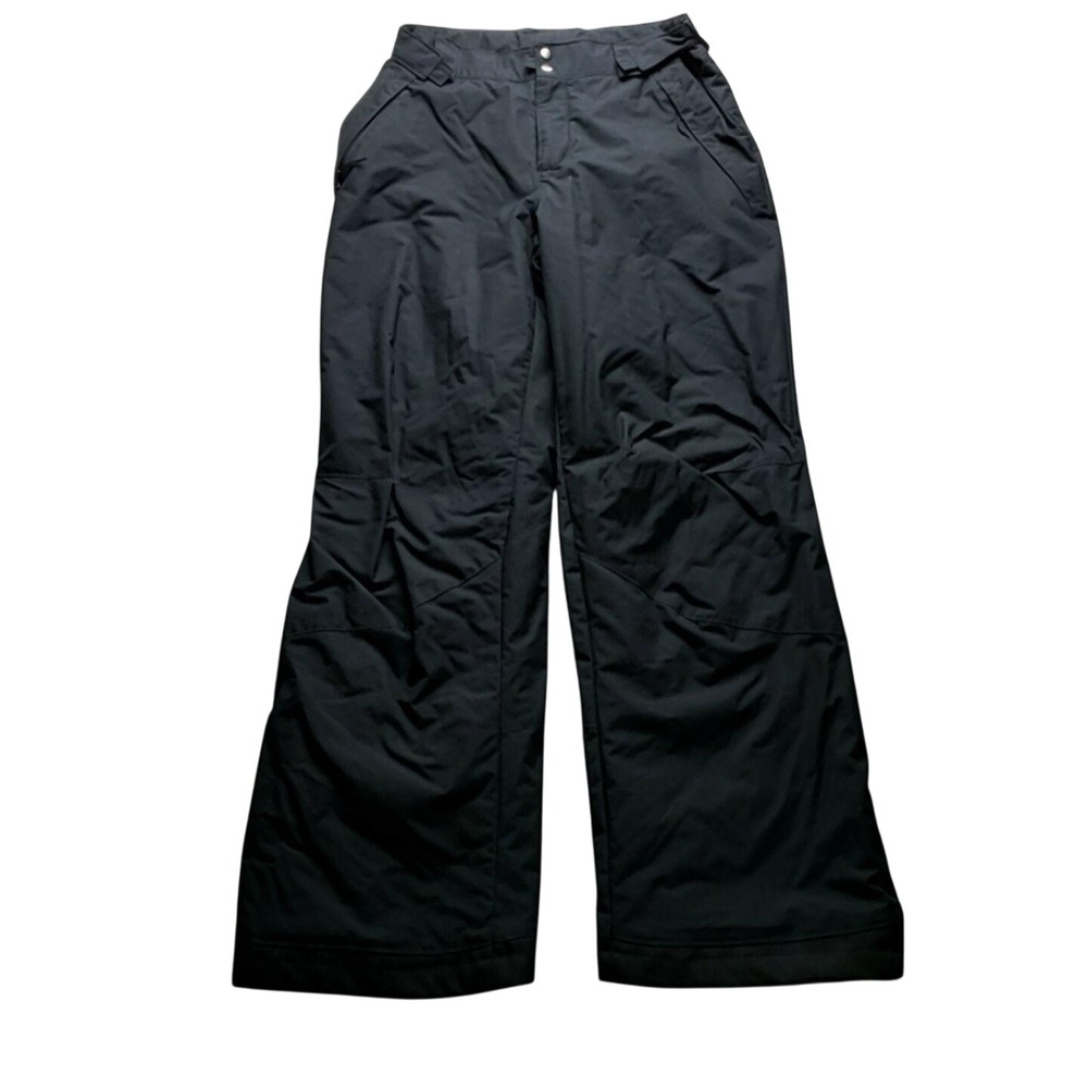 Columbia Snow Pants Womens M Black Omni-Tech Insulated Waterproof Ski Winter